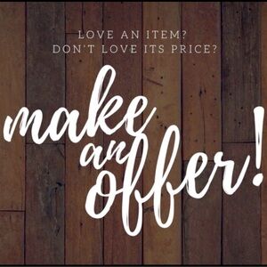 Accepting or countering any reasonable offers!